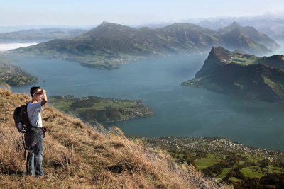 View to lake Lucerne