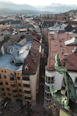 Innsbrucks Dachlandschaft