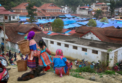 Overview the market in Bac Ha