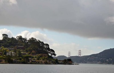 Belvedere Island and the Golden Gate Bridge