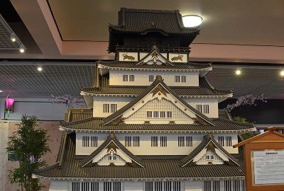 Osaka Castle model