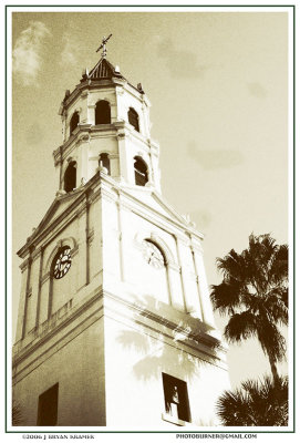 Aged tower