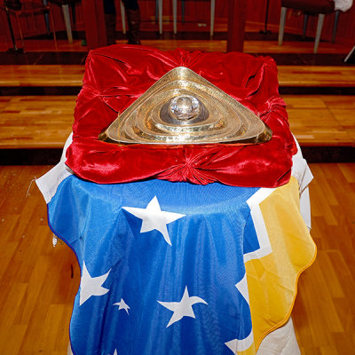 Simbolo Ojo del Padre en Schoenstatt Punta Arenas - Sep 2012