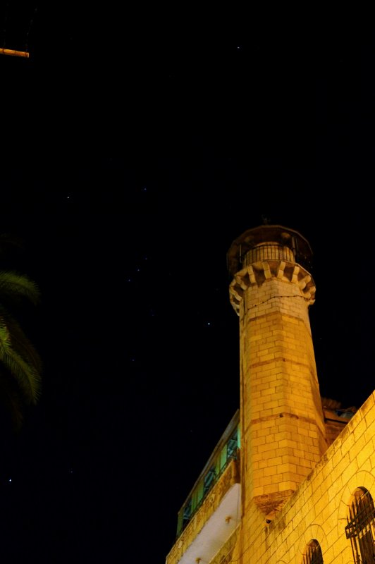 Minaret and The Constellation Orion