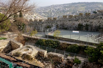 Inside Jerusalem's Old City Wlls