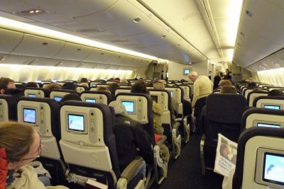 Air France 777 Interior