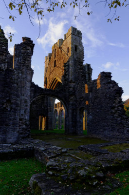 Llanthony Priory - run out of light