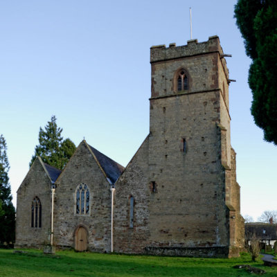 Colwall church from the west