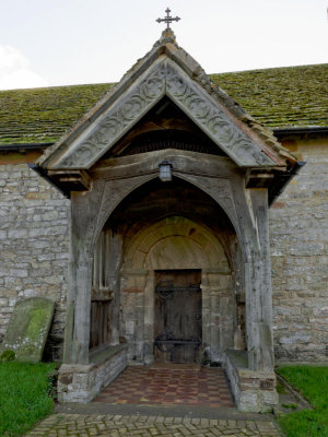 Porch of Berrow Church