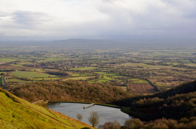 Herefordshire Beacon reservoir...