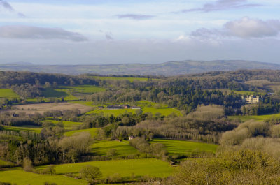 Eastnor Castle from Ragged Stone Hill