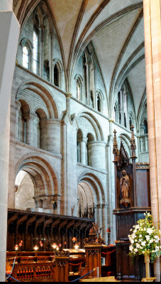 Chancel from south transept