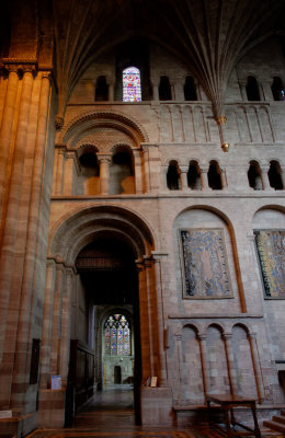 south transept looking east