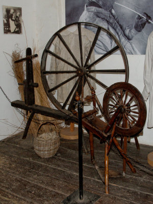 spinning wheel and ?