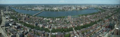 Prudential Tower Boston, view north to Cambridge