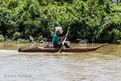 Boy in Papyrus Boat