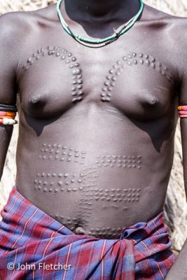 Scarifications Indicate Standing in the Tribe