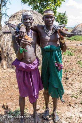 Two Mursi Men