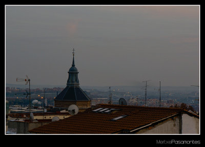 Roofs at dusk