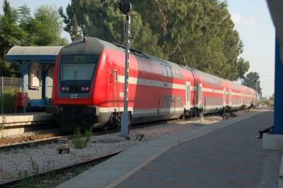Israeli railways train.