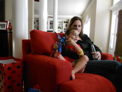 Anderson  and Melissa  Christmas 2012
