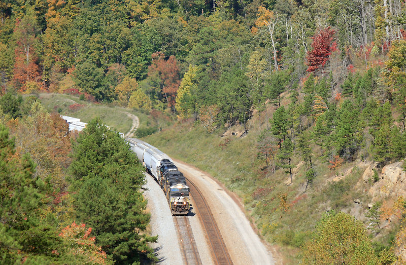 Train 117 at Keno, KY 