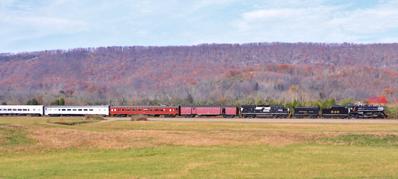 NS 955 runs along Waldens Ridge near South Roddy