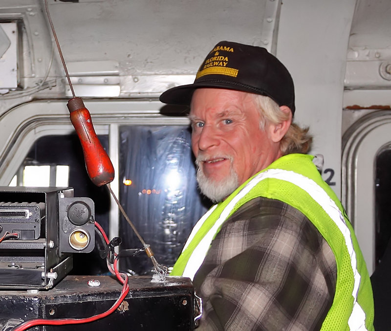 Engineer Doug Henry on the 1752