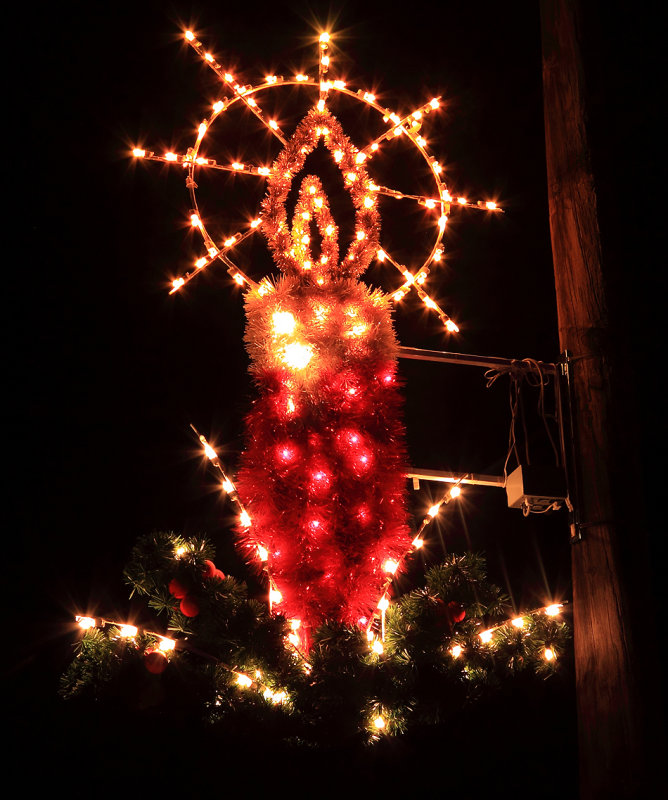 The Brandenburg-James Christmas light display 2012