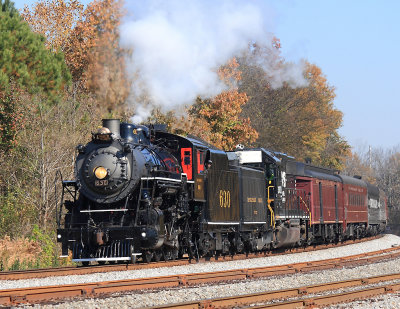 A public excursion arrives in Attala after a perfect run down the AGS