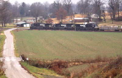 NS 61A on the EB branch at Dale Indiana 