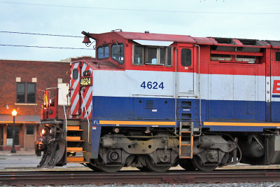 BC Rail C40-8M #4624 at Centrailia IL
