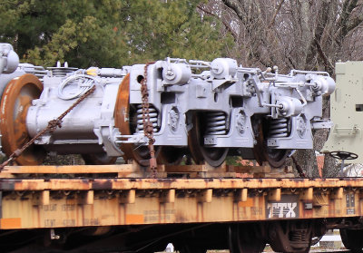 A new GE A1A truck on the way South 