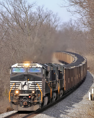 Eastbound coal at Convoy 