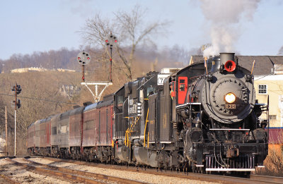 Arriving in Abington Va on a perfect Spring morning