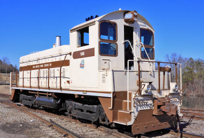Big South Fork #106 in the K&T yard near Stearns on a warm March afternoon 