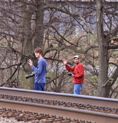A pair of modern day rebels...young guns...on the wrong side of the tracks. John Owens and Jacob Gwinn at Palm KY 