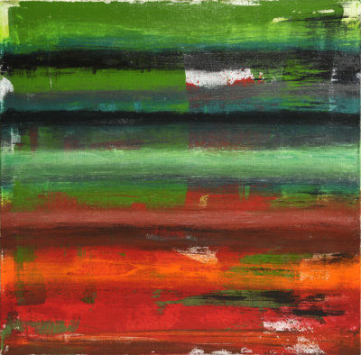 pigments et liant acrylique sur toile, 90x90, 2013