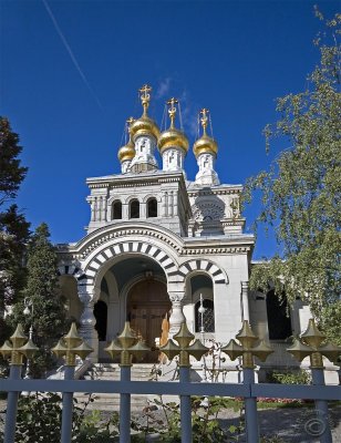 Russian Church near Geneva's old town
