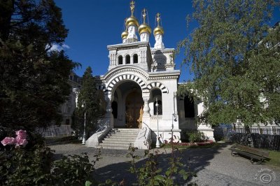 Russian Church near Geneva's old town