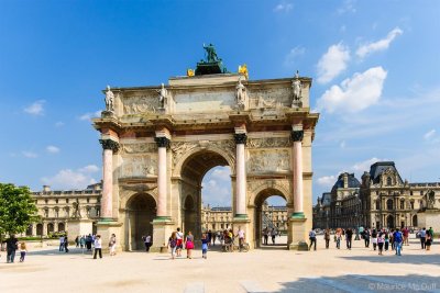 L'arc de triomphe du carrousel du Louvre 
