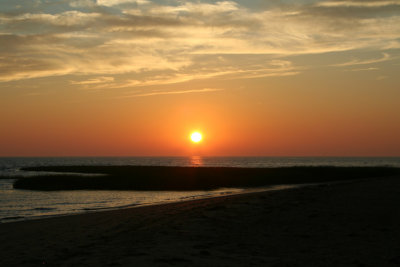 Sunset Over the Bay