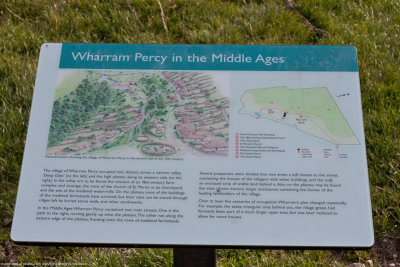 Wharram Percy village ruins