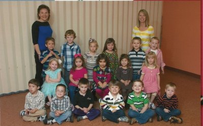 Liam's last class at Little Friends of Grace