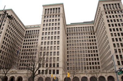 The General Motors/State of Michigan Building