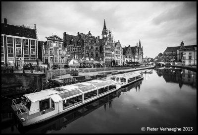 Graslei Ghent Belgium