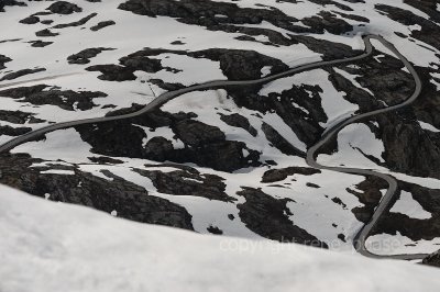 norway -  mountain road