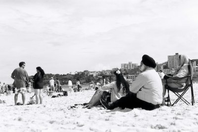 Bondi beach on film