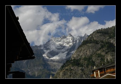 Massif du mont blanc depuis Courmayeur 4