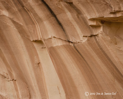 Desert varnish, Sego Canyon, UT